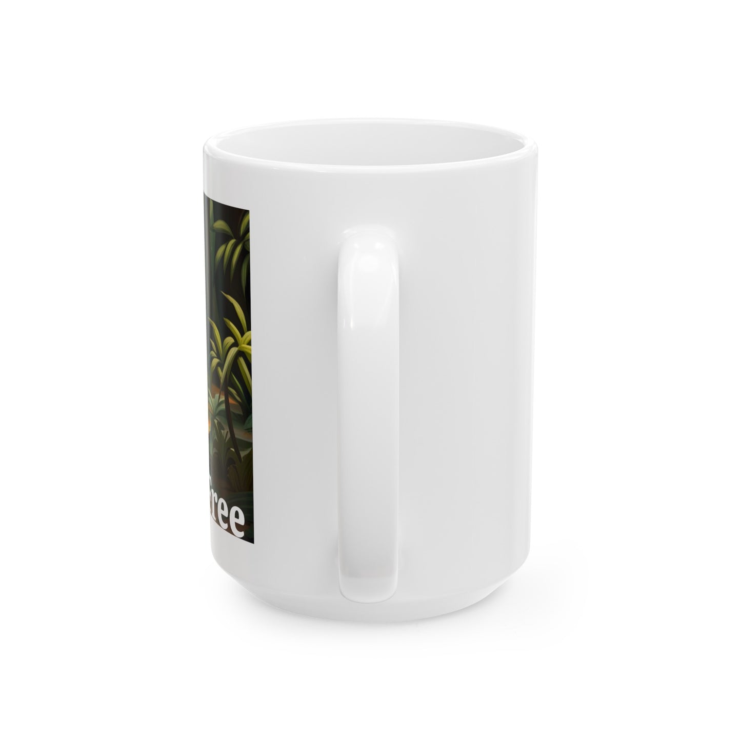 Cockatoo Wild & Free Ceramic Mug, (11oz, 15oz)