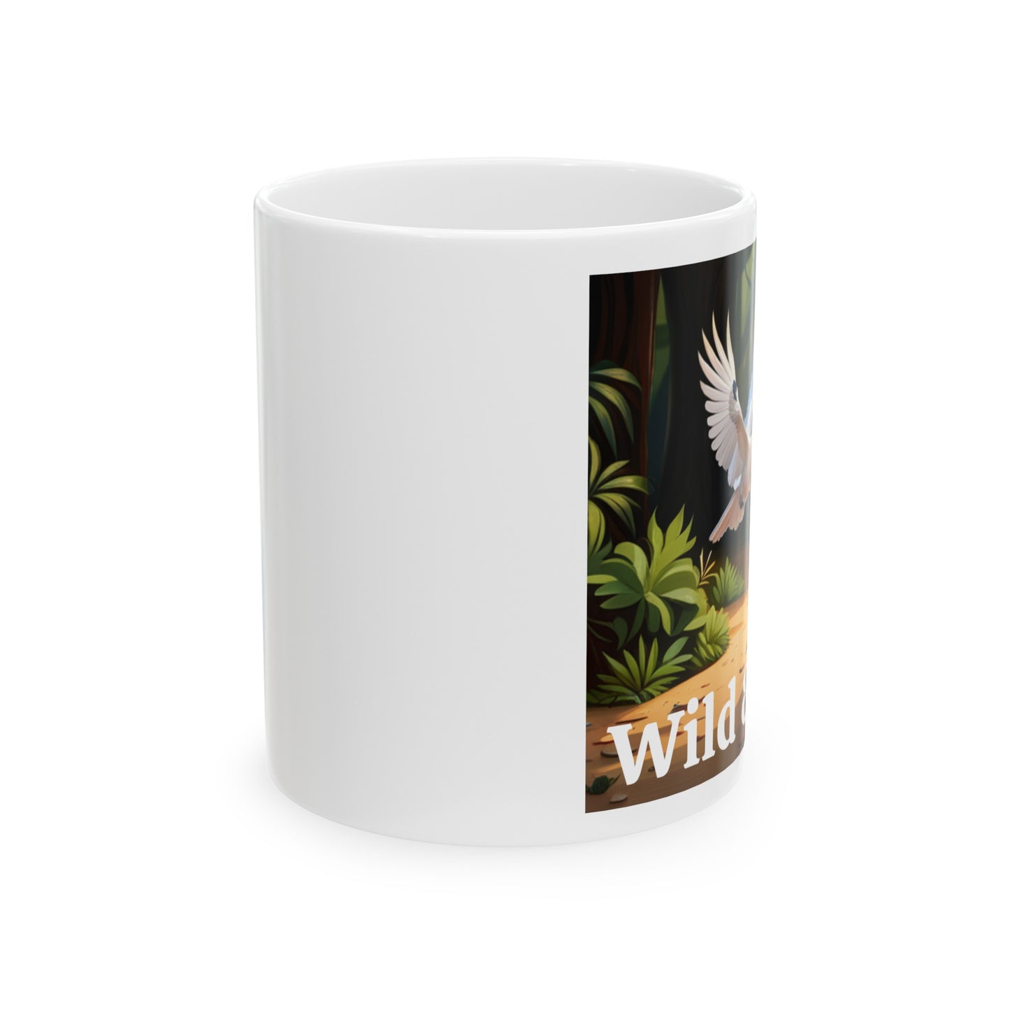 Cockatoo Wild & Free Ceramic Mug, (11oz, 15oz)