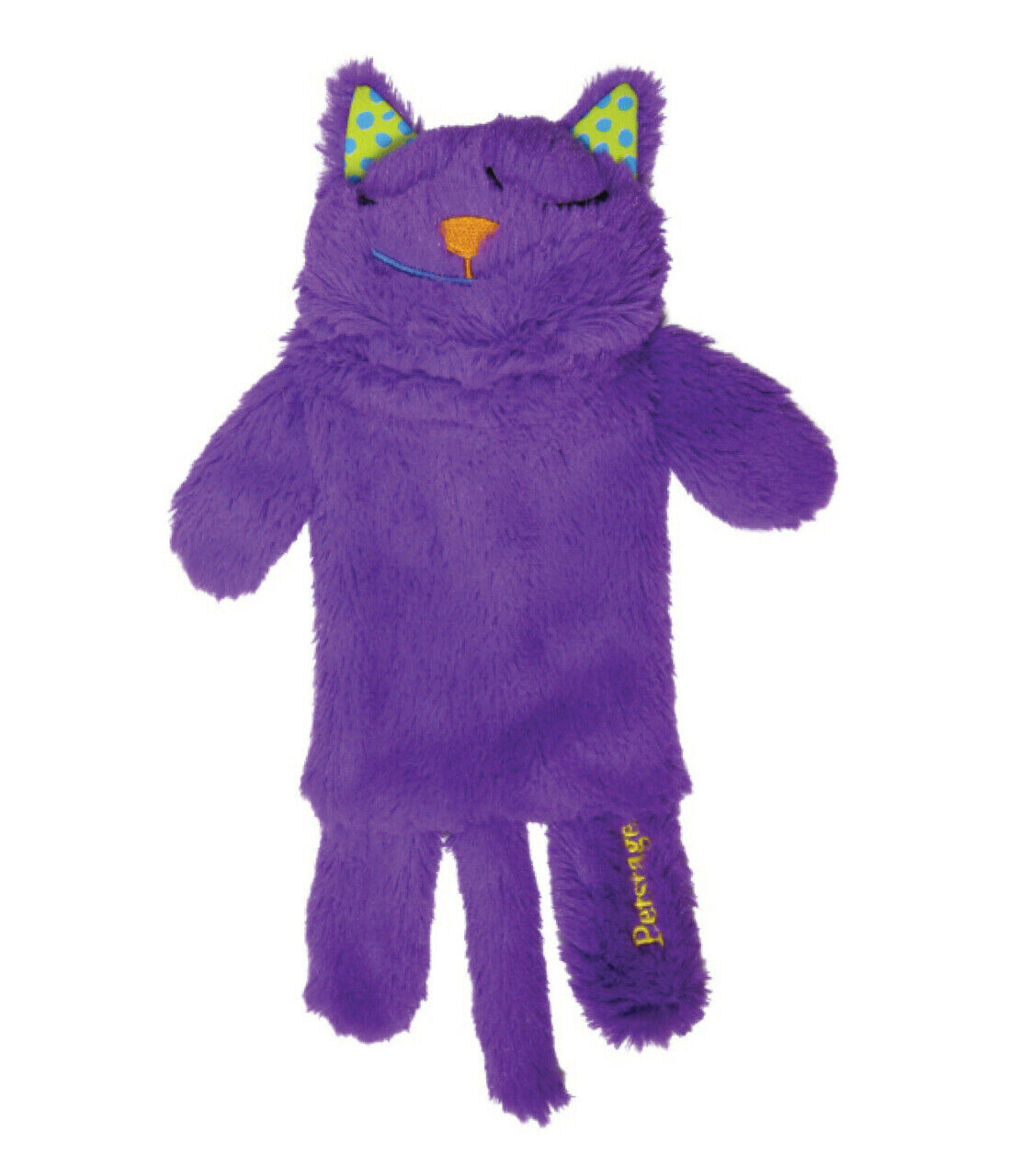 Purr Pillow Kitty Plush Cat Toy Petstages Purple Soft Cloth Cat Purr Sounds