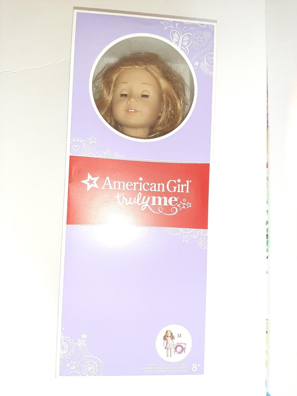 American Girl Truly Me Strawberry Blonde Doll with Blue Eyes Original Box & Outf