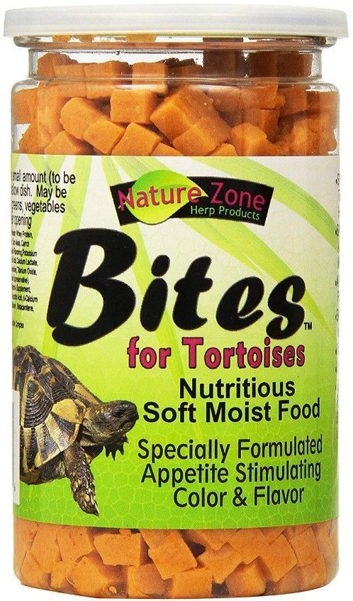 Nature Zone Nutri Bites for Tortoises Nutritious Soft Moist Food 9 oz