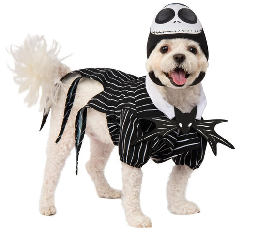 Rubies Jack Skelllington Medium Costume Nightmare Before Christmas Halloween Dog