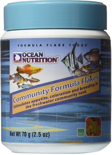 Ocean Nutrition Community Formula Flakes 2.5oz Seafood Ingredients Color Enhance