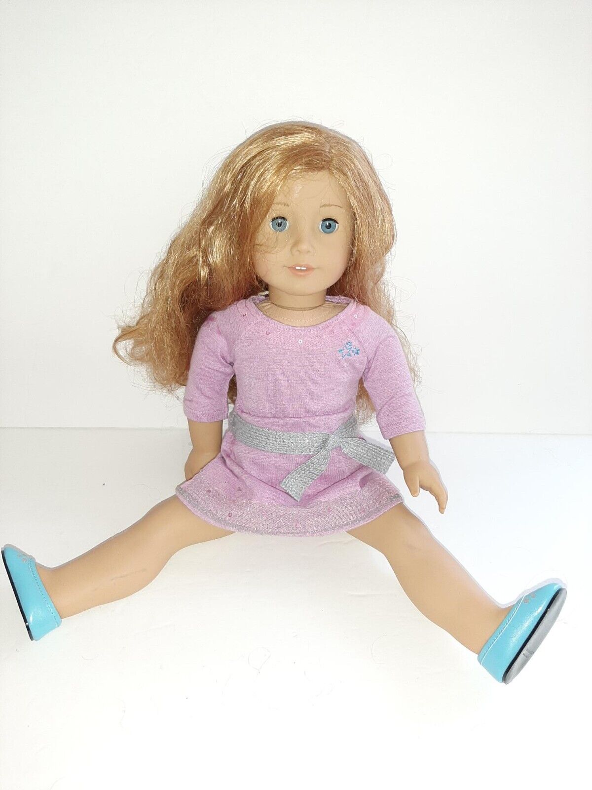 American Girl Truly Me Strawberry Blonde Doll with Blue Eyes Original Box & Outf