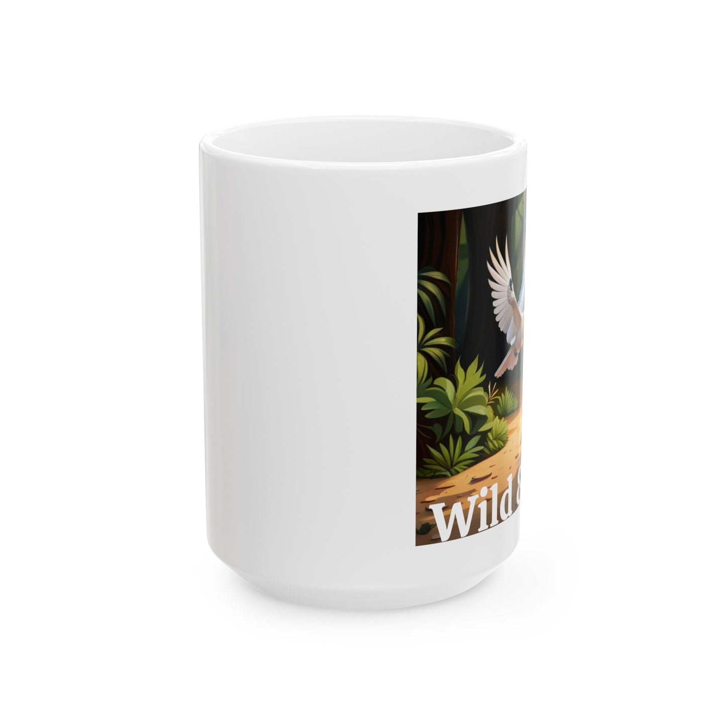 Cockatoo Wild & Free Ceramic Mug, (11oz, 15oz)