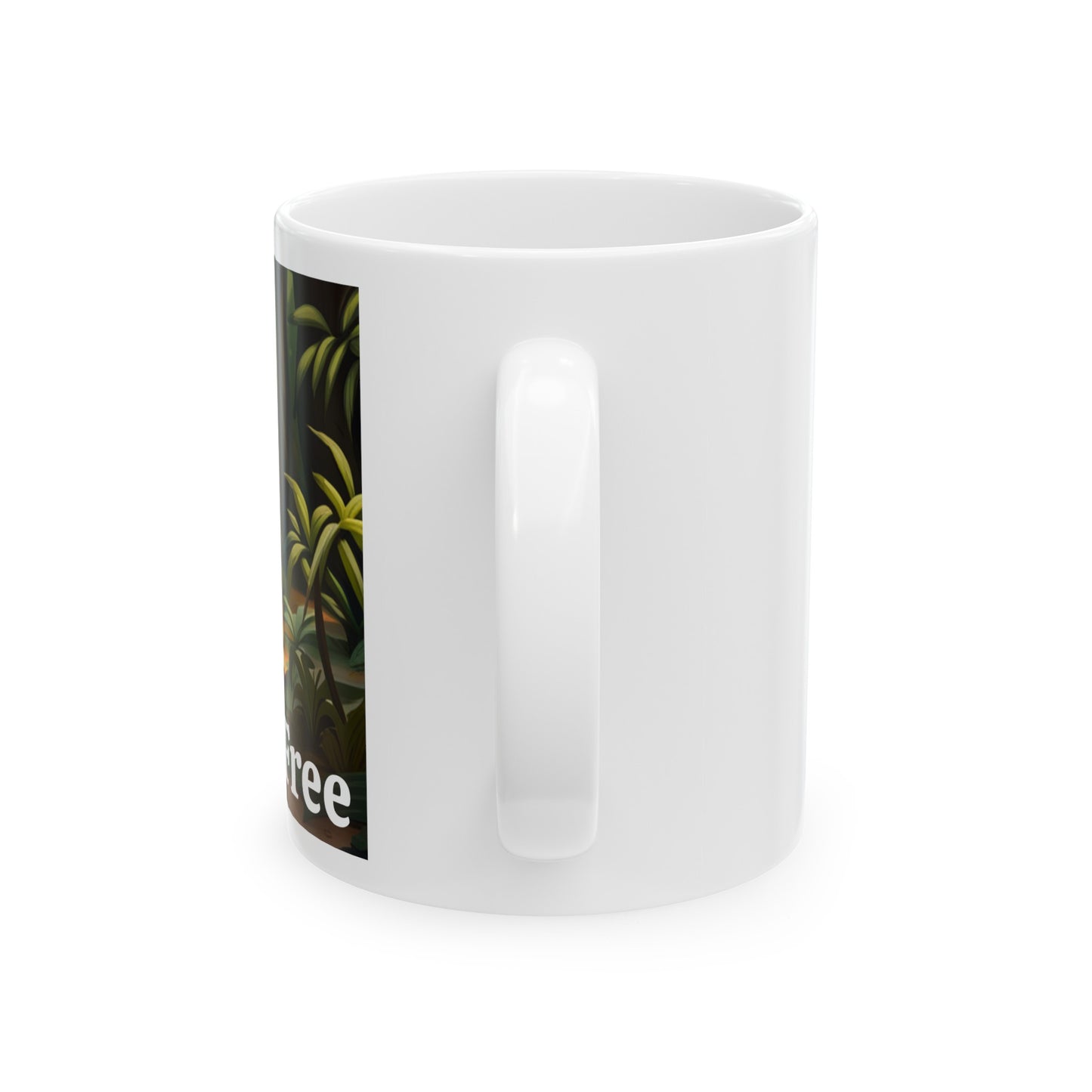 Cockatoo Wild & Free Ceramic Mug, (11oz, 15oz)