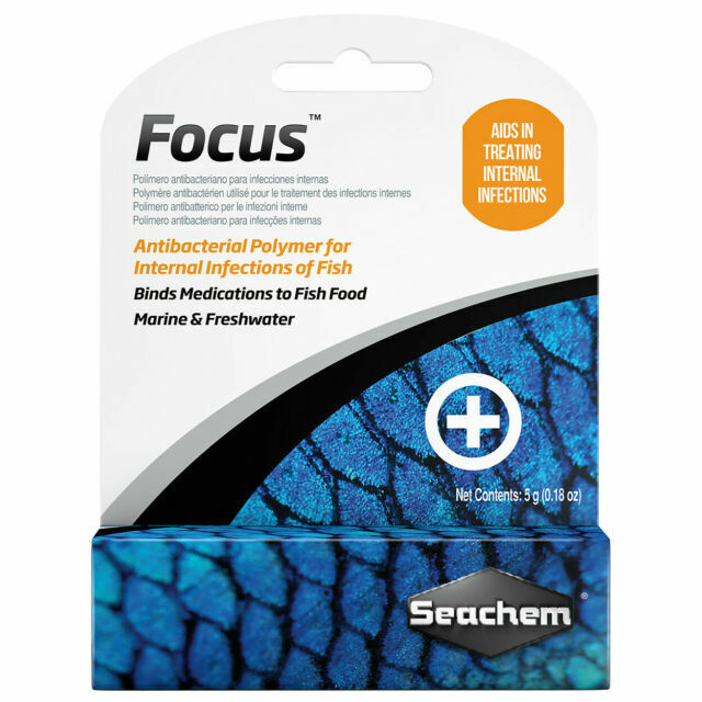 Seachem Focus Fish Antibacterial Polymer Medication 0.18 oz