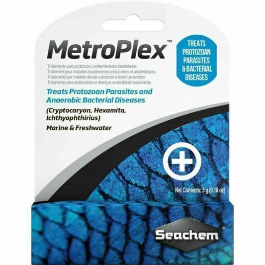 Seachem MetroPlex Parasite and Bacteria Treatment in Fish 5 grams